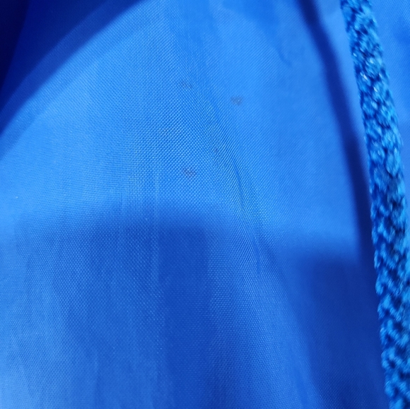 Rare Vtg SHORTY'S SKATEBOARDS Royal Blue Lined Windbreaker Jacket Made USA sz XL - Picture 10 of 13